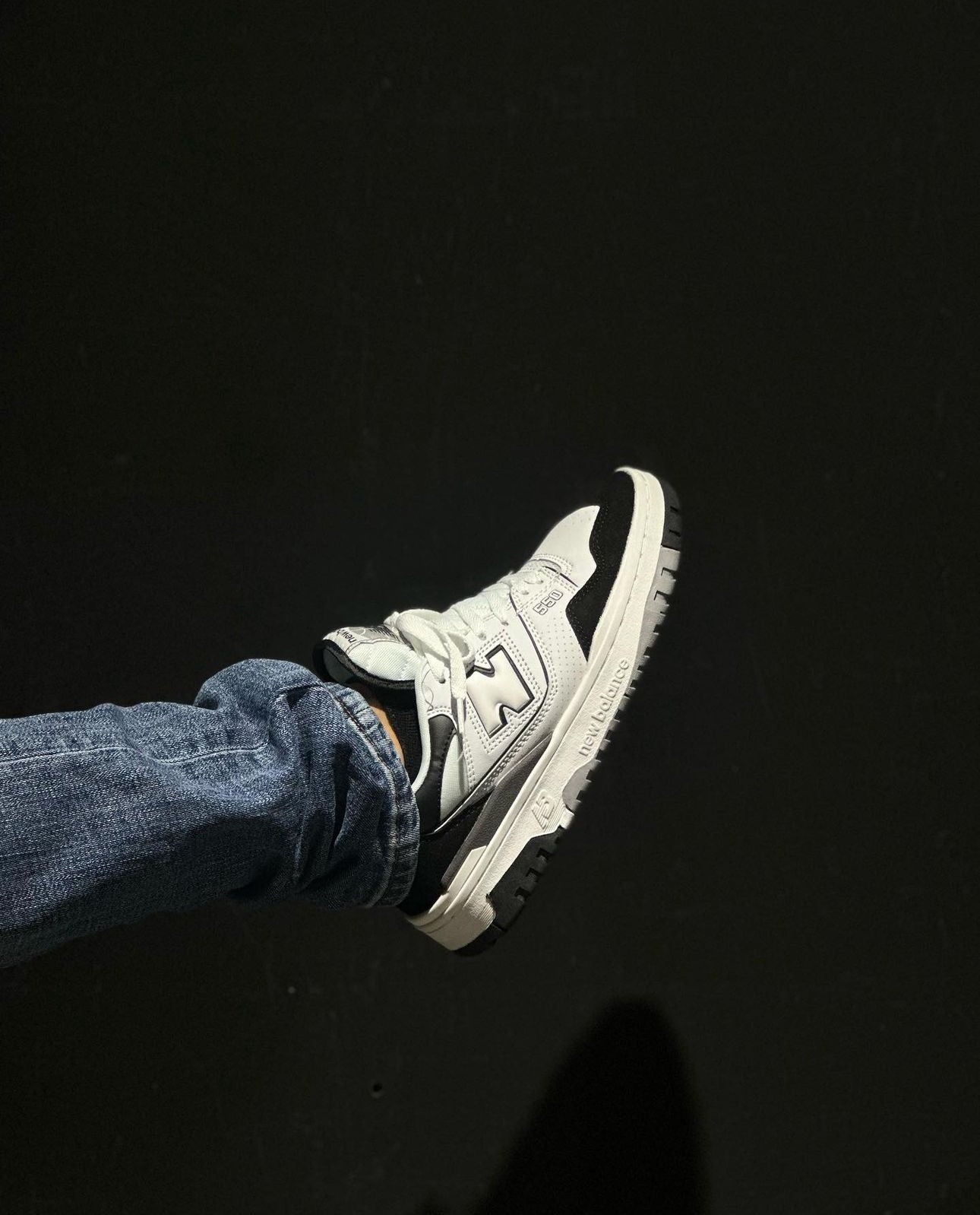 NEW BALANCE 550 BLANCO - NEGRO