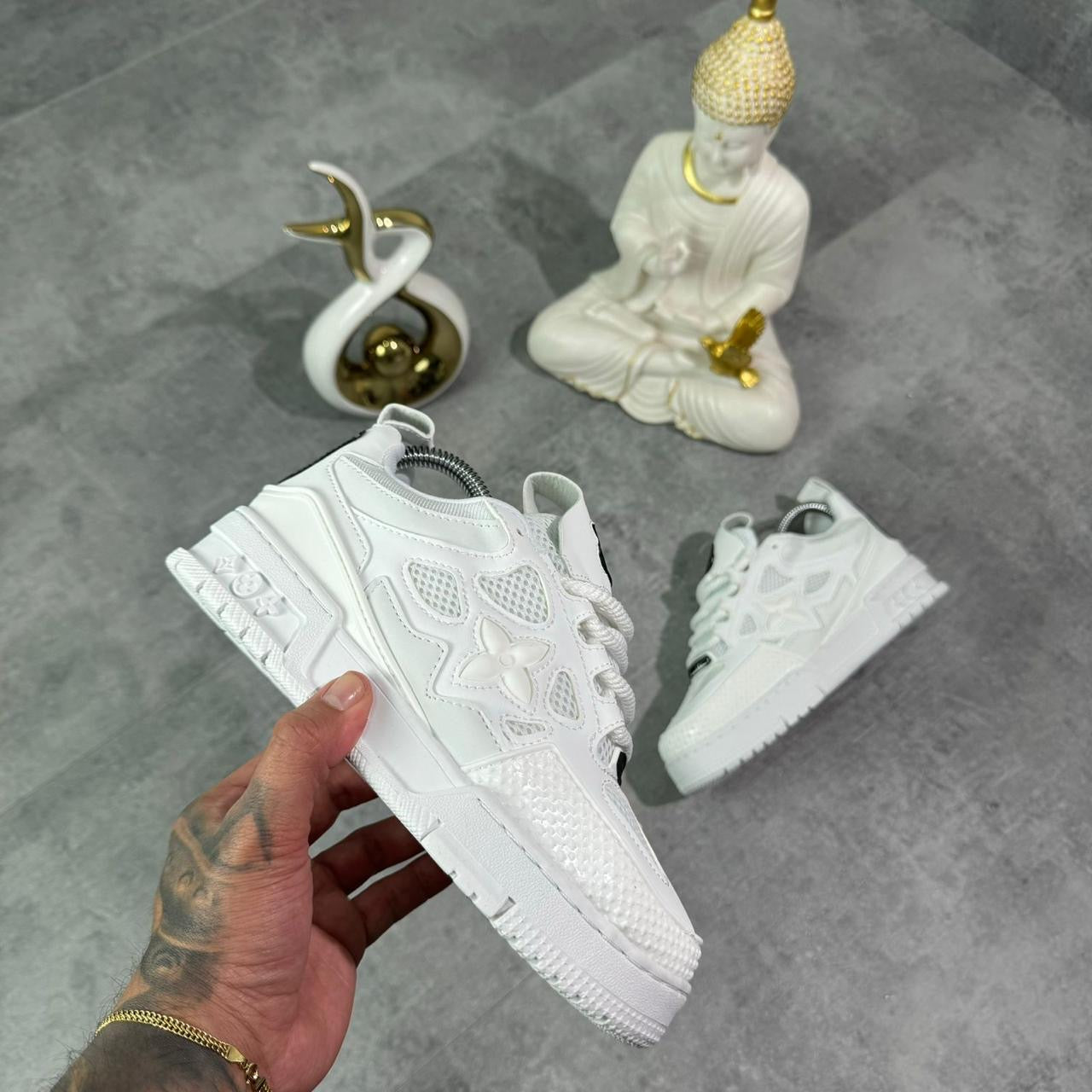 LOUIS VUITTON SKATE BLANCO