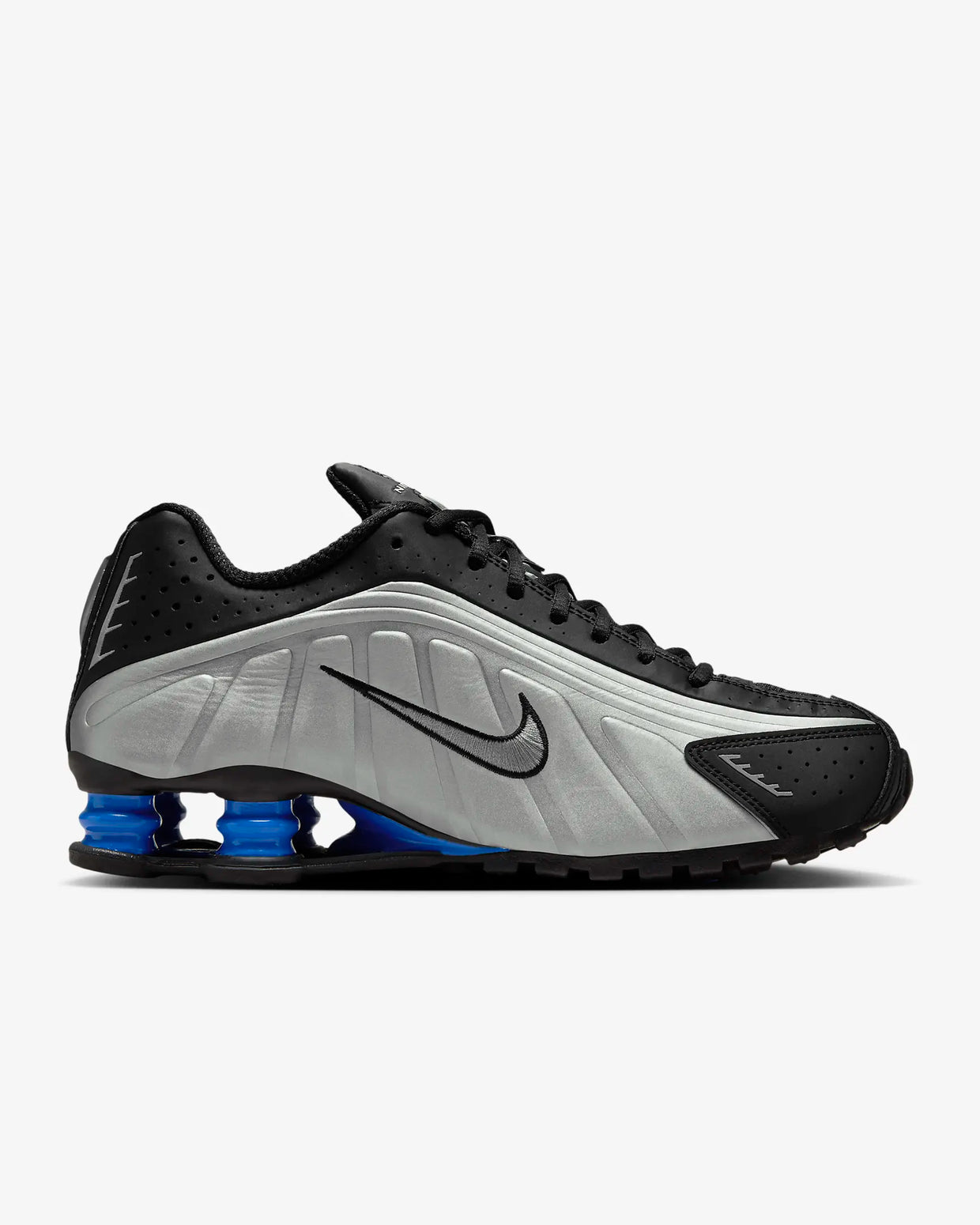 NIKE SHOX R4 GRIS AZUL