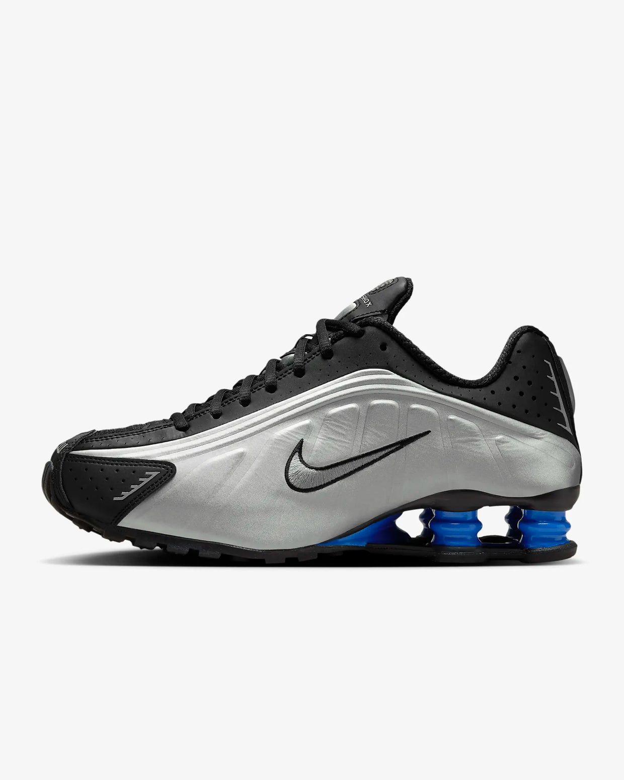 NIKE SHOX R4 GRIS AZUL