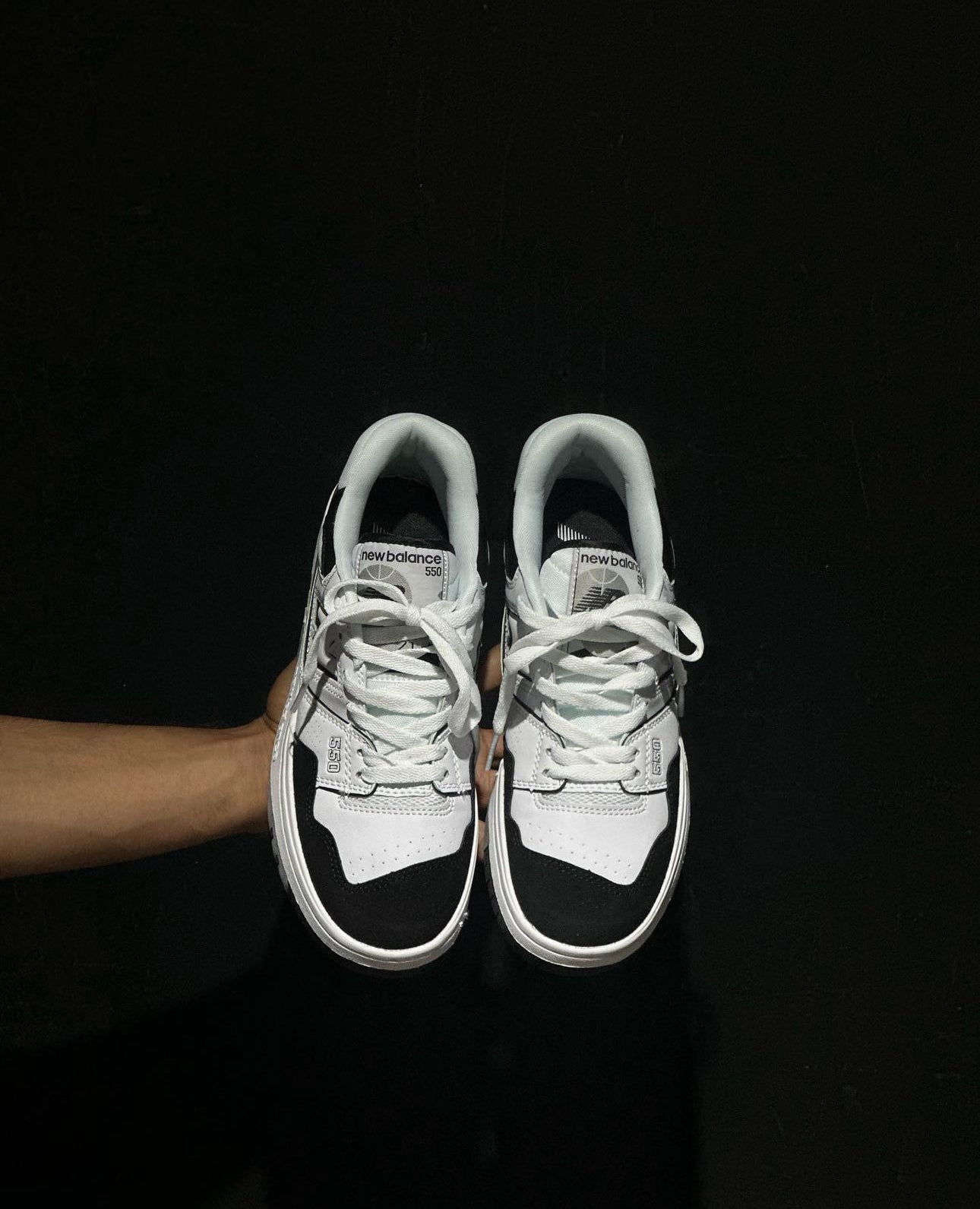 NEW BALANCE 550 BLANCO - NEGRO