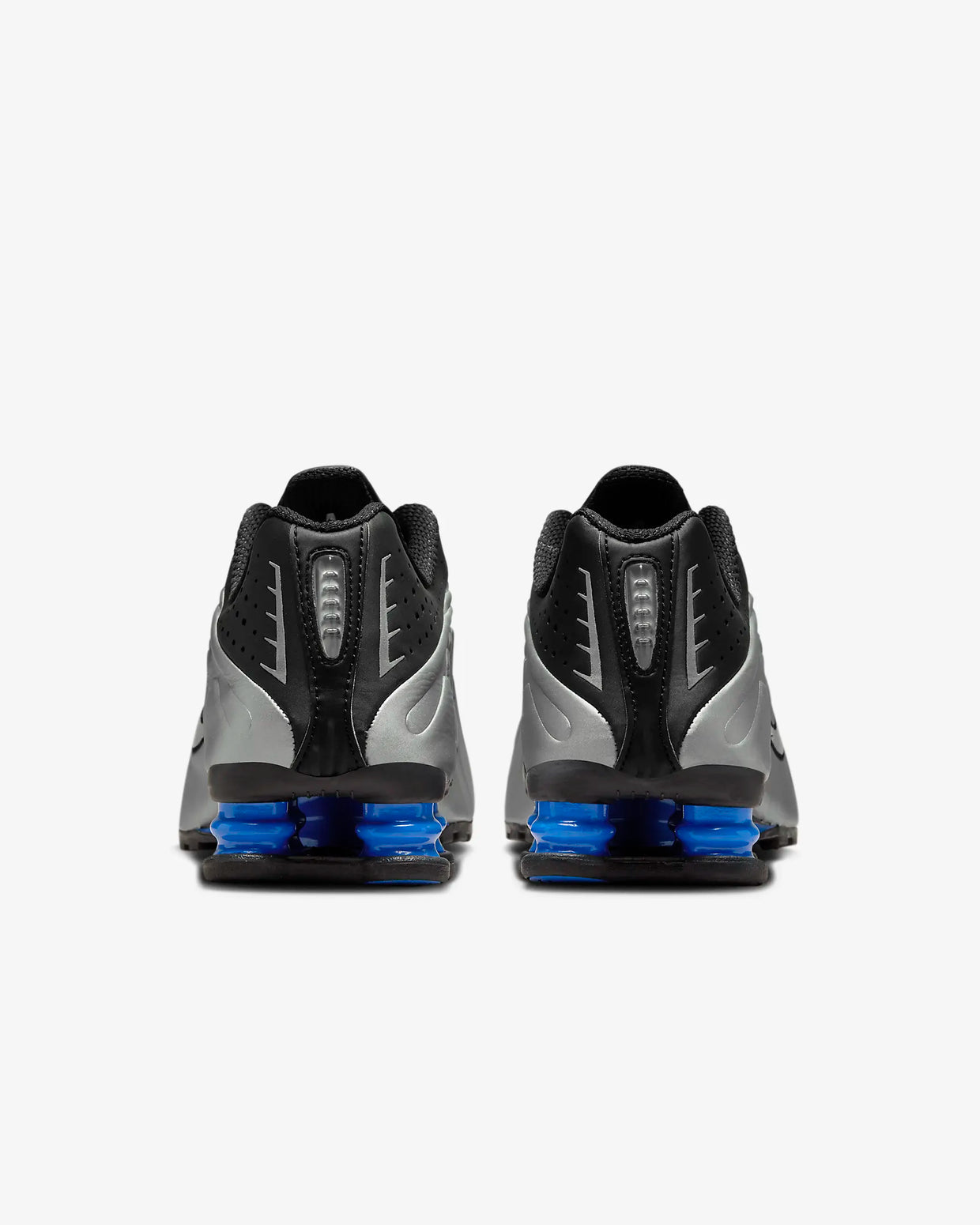 NIKE SHOX R4 GRIS AZUL