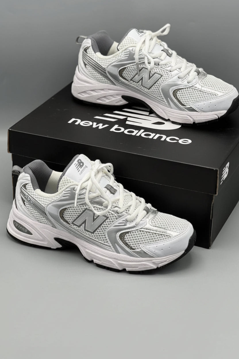 New balance 530 gris blanco, eur 36 al 39