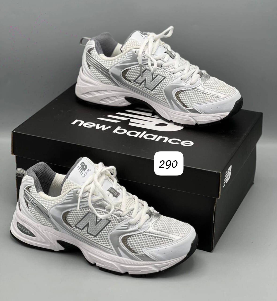 New balance 530 gris blanco, eur 36 al 39